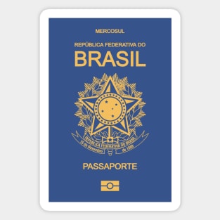 Brazil passport Magnet